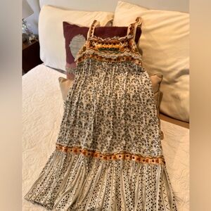 FreePeople Dress with Embroidery